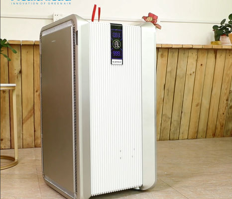 UV Lamp To Kill Bacteria Air Ionizer Machine Equipped With Particle / VOC / Light Sensors