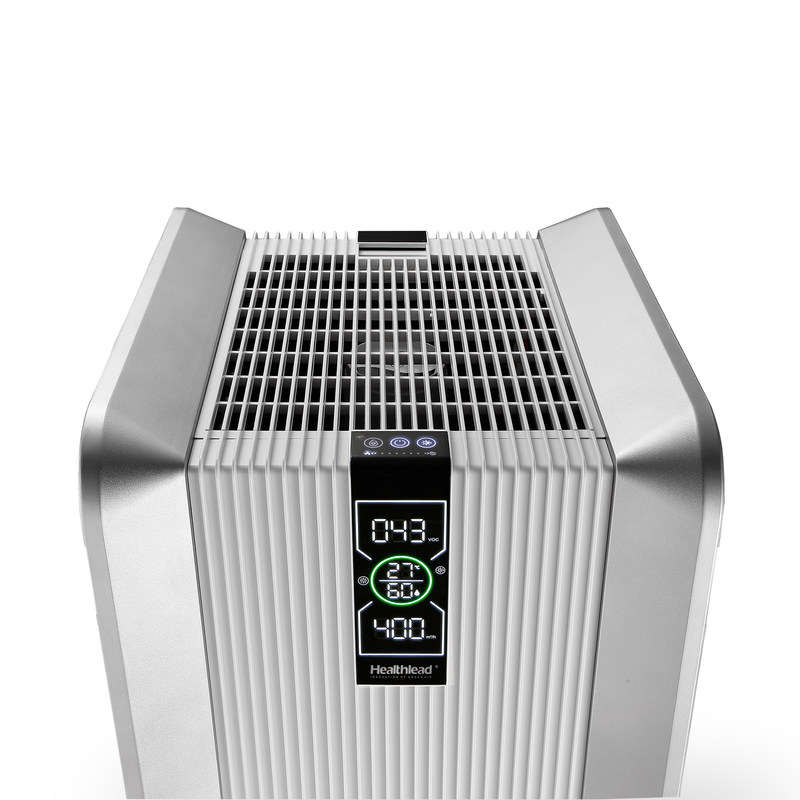 UV Lamp To Kill Bacteria Air Ionizer Machine Equipped With Particle / VOC / Light Sensors